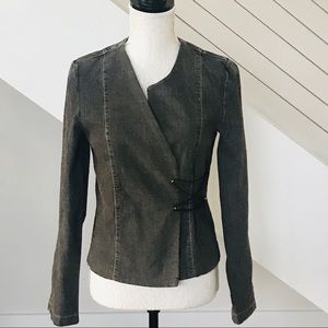 Poleci Women’s Blazer. Cotton Blend. Size 4.